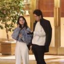 Selena Gomez – Seen with Nat Wolff at Sunset Tower Hotel on the 4th of July in West Hollywood - 454 x 681