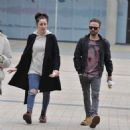Julia Goulding at the Dock10 bar on Mediacity in Manchester - 454 x 469