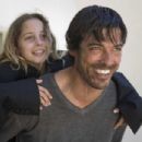 Blu Yoshimi as Claudia and Alessandro Gassman as Carlo in QUIET CHAOS, directed by Antonello Grimaldi. Photo Credit: Chico De Luigi. An IFC Films release
