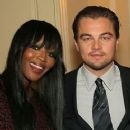 Leonardo DiCaprio and Naomi Campbell