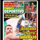 Canelo Álvarez - Cronica Deportivo Magazine Cover [Paraguay] (29 November 2022)