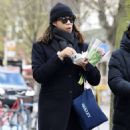 Zawe Ashton – Pictured while out with her newborn baby in North London - 454 x 860