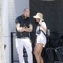 Vanessa Hudgens – Seen with Oliver Trevena and friends in Los Angeles - 454 x 577