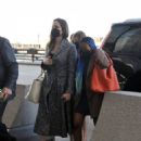 Angelina Jolie – With daughter Zahara Jolie-Pitt Arriving to the airport in Washington DC - 454 x 593