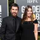 Christian Bale and Sibi Blazic At The 76th Golden Globe Awards (2019)