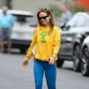 Olivia Wilde – Arrives at Tracy Anderson Studio in Los Angeles