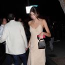 Kaia Gerber – With boyfriend Jacob Elordi at the Delilah nightclub in West Hollywood