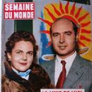 Princess Maria Pia of Bourbon-Parma - Semaine du Monde Magazine Cover [France] (18 February 1955)