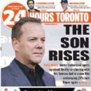 Kiefer Sutherland - 24 hours toronto Magazine Cover [Canada] (29 March 2016)