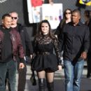 Selena Gomez – In a knee long boots as she arrived to Jimmy Kimmel Live in Los Angeles - 454 x 639