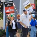 Clea DuVall – Supports the WGA Strike at Netflix in Los Angeles