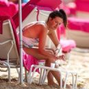 Rhea Durham – Enjoying a beach day at Sandy Lane Hotel’s beach in St. James Parish - 454 x 503