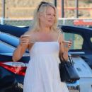Pamela Anderson – Seen at Blue Bottle Coffee in Malibu