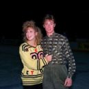 Wayne Gretzky and Vicki Moss