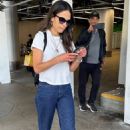 Jordana Brewster – Seen at Los Angeles International Airport - 454 x 681