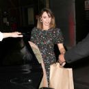 Alex Jones – In a floral dress in London - 454 x 680