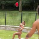Jessie James Decker – In a bikini poolside – Nashville - 454 x 681