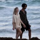 Zara Larsson – Takes a romantic sunset stroll on a Mexican beach in Tulum - 454 x 303