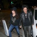 Sheryl Goddard and Alice Cooper are seen in Los Angeles, California on May 13, 2018 - 450 x 600