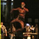 Stephen Amell & Grant Gustin Superhero Suit Up for 'Flash/Arrow' Crossover Filming