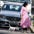 Helen George – Spotted on a dog walk in Meopham - 454 x 403