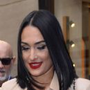 Nikki Bella – With Brie Bella are seen exiting the NBC Rockefeller Studios in New York - 454 x 678