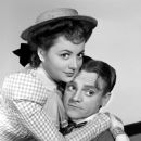 James Cagney and Olivia De Havilland