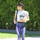 Sofia Boutella – In yoga outfit seen after gym in West Hollywood -  FamousFix.com post