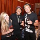 Celebrating Avril's fifth album finish line with Grammy winner and record mixer Chris Lord-Alge