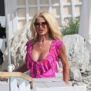Victoria Silvstedt – Seen at Eden Roc Hotel during 2022 Cannes Film Festival in Antibes - 454 x 680