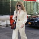 Natasha Lyonne – In a beige wide-leg pantsuit at the Today Show in New York - 454 x 636