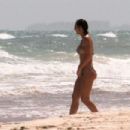 Hope Beel in Bikini at the beach in Tulum - 454 x 303