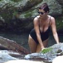 Ilaria D’Amico – In a bikini by the river in Treschietto - 454 x 363