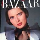 Isabella Rossellini - Harper's Bazaar Magazine Cover [Italy] (June 1988)