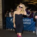 Pamela Anderson &#8211; Steps out for fans on Broadway in New York