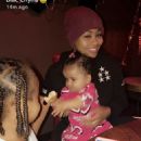 Blac Chyna, King Cairo, and Dream Kardashian Out to Dinner in Los Angeles , California - June 11, 2017