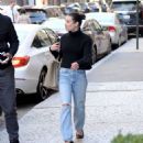 Lea Michele – Stepping out in New York