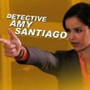 Melissa Fumero as Det. Amy Santiago on Brooklyn Nine-Nine