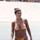 Teresa Giudice – In a bikini on the beach in St Barths - 454 x 614