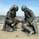 Sculptures of Native Americans in Pennsylvania