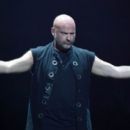 David Draiman of Disturbed performs at T-Mobile Arena on January 12, 2019 in Las Vegas, Nevada - 454 x 264