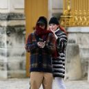 Bella Thorne – With her fiance Benjamin Mascolo went to Versailles - 454 x 644