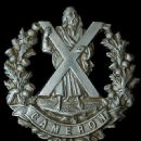 Queen's Own Cameron Highlanders soldiers