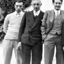 Irving Thalberg with Buster Keaton, Harry Rapf - 454 x 643