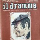 Eduardo De Filippo - Il Dramma Magazine Cover [Italy] (1 March 1943)