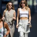 Suki Waterhouse – Pictured with her sister Imogen in New York - 454 x 681
