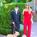 Adriana de Moura – Exit out of the Beverly Hills Hotel - 454 x 567