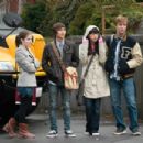 (L to R) ANNA KENDRICK, JUSTIN CHON, CHRISTIAN SERRATOS and MICHAEL WELCH star in THE TWILIGHT SAGA: ECLIPSE. Photo: Kimberley French. © 2010 Summit Entertainment, LLC. All rights reserved. - 454 x 302