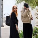 Ashlee Simpson – With husband Evan Ross enjoy a lunch date in Studio City