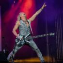Rick Savage - During Def Leppard’s performance at the Tons of Rock Festival in Oslo, Norway on June 29th, 2019 - 454 x 303